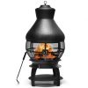Patio Wood Burning Chimneys Fireplace